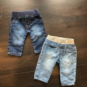 2 pair baby boy jeans